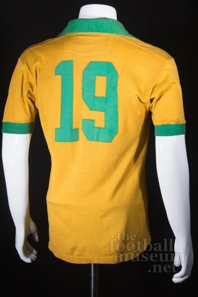 Vava    Match Worn  Brazil  Shirt